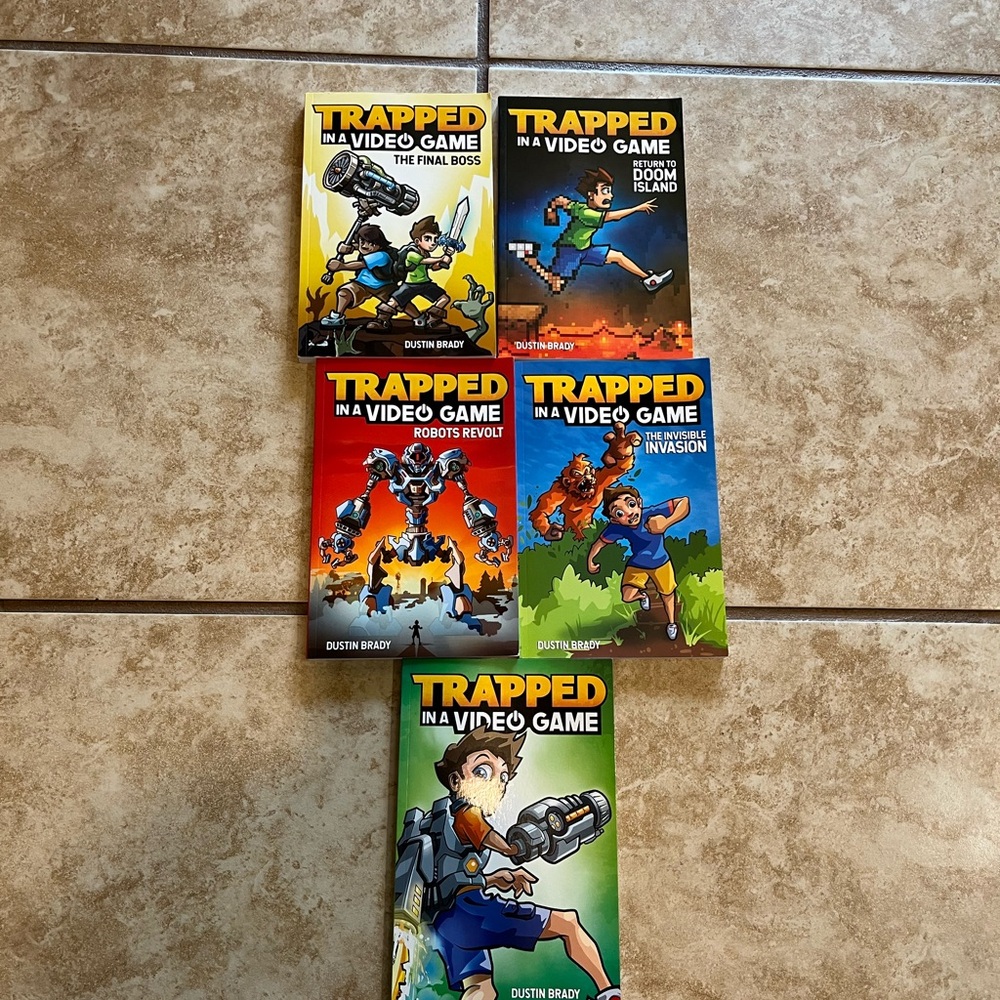 Trapped in a Video Game Book Set